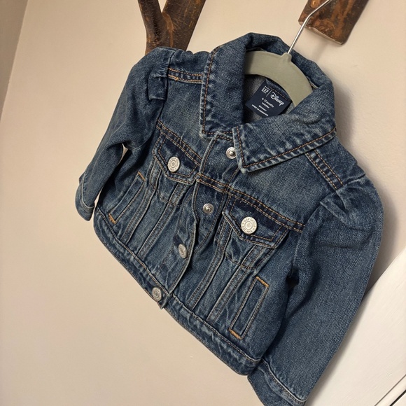New baby Gap Disney Denim jacket, Minnie mouse - Picture 2 of 4